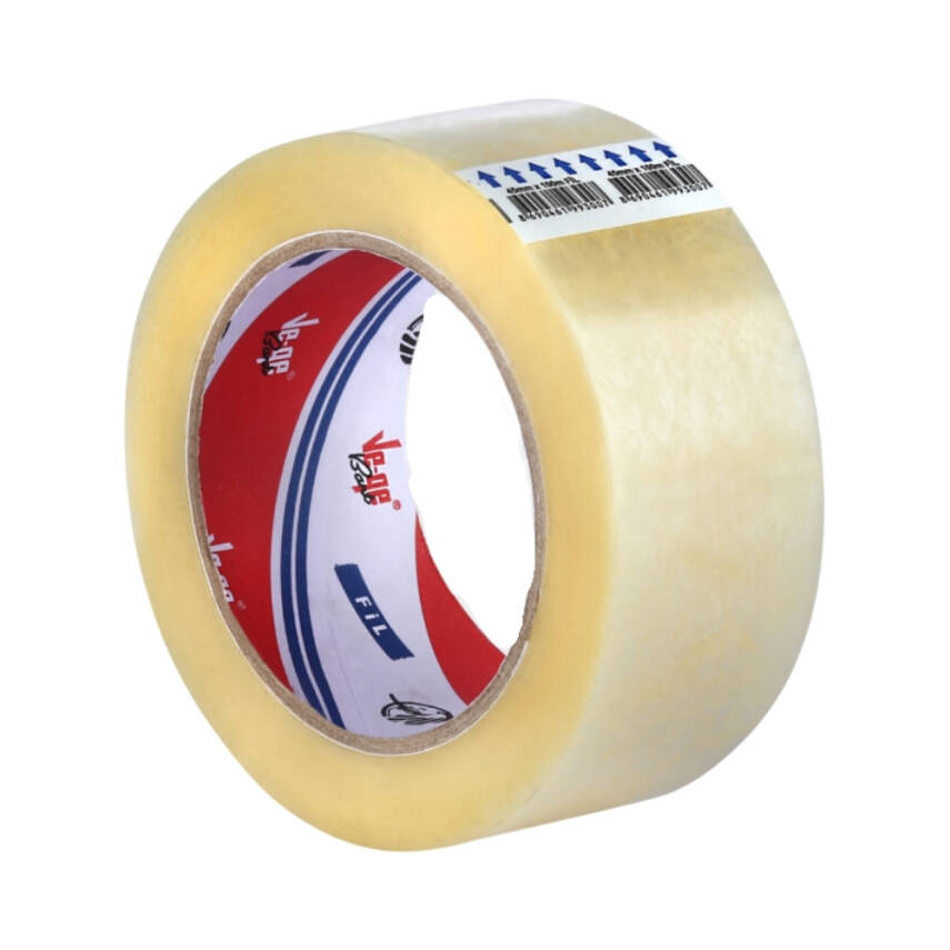 Ve-Ge Fil Koli Bandı, 45 mm x 100 m, Şeffaf, Hotmelt Yapışkan - 1