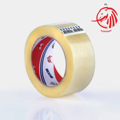 Ve-Ge Fil Koli Bandı, 45 mm x 100 m, Şeffaf, Hotmelt Yapışkan - 2