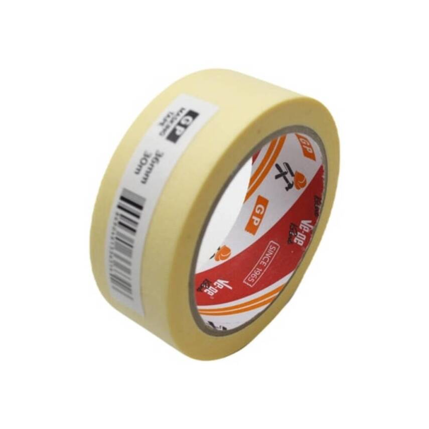 Ve-Ge GP Maskeleme Bandı, 48 Adet, 36 mm x 30 m, Bej, Krepe Kâğıt - 4