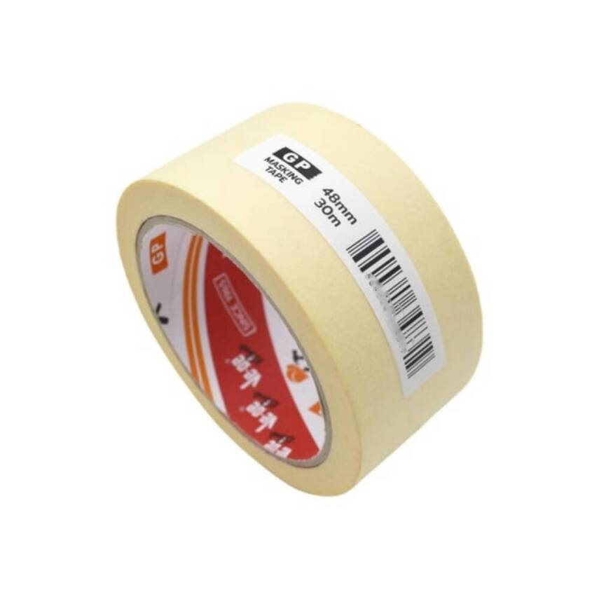 Ve-Ge GP Maskeleme Bandı, 48 mm x 30 m, Bej, Krepe Kağıt Tabanlı - 2