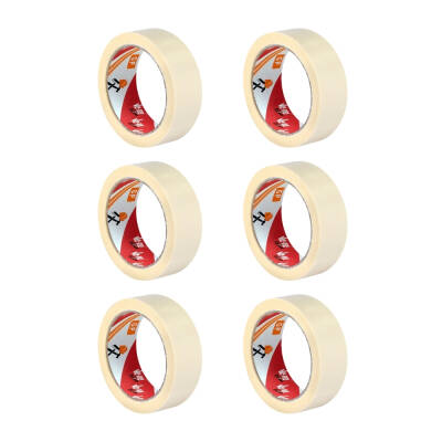 Ve-Ge GP Maskeleme Bandı, 6 Adet, 36 mm x 30 m, Bej,Krepe Kâğıt Taban - 2