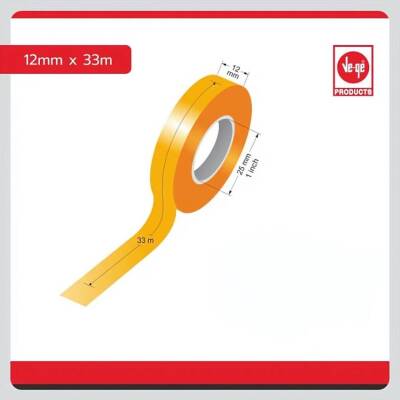 Ve-Ge Selefon ETS Bant, 12 mm x 33 m, Metal Kutu, Şeffaf, Kolay Kopar - 6