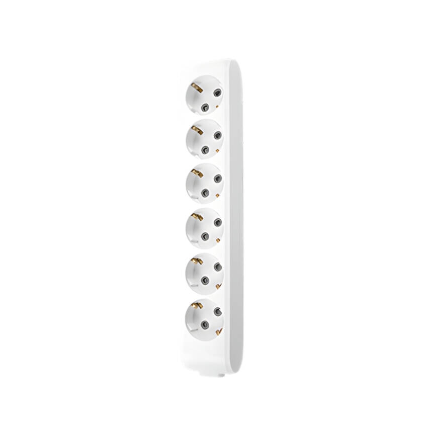 Viko Altılı Çoklu Priz – Topraklı,Çoçuk Korumalı, Kablosuz, Beyaz, 6lı - 1