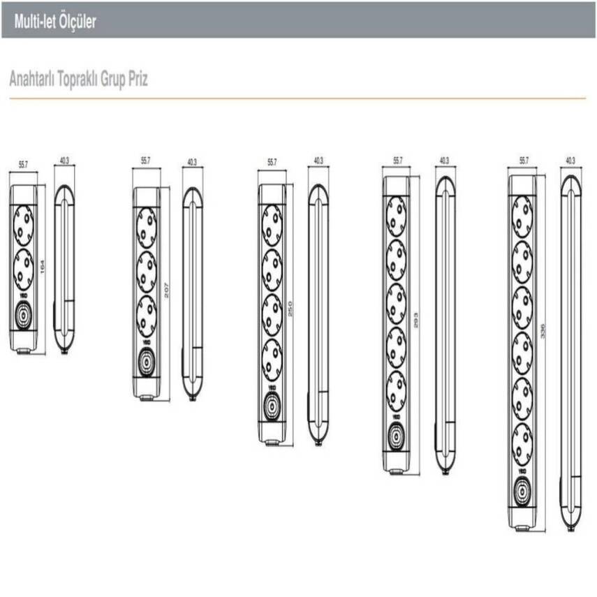Viko Beşli Çoklu Priz, Anahtarlı, Çocuk Korumalı, Kablosuz, Beyaz - 4