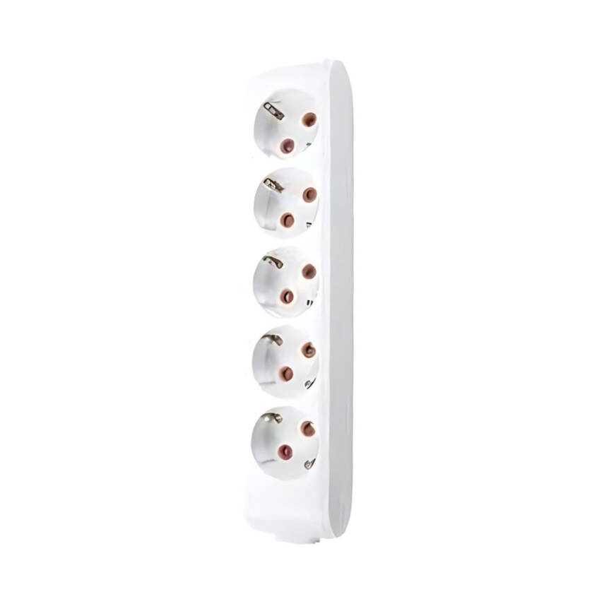 Viko Beşli Çoklu Priz – Topraklı, Çoçuk Korumalı, Kablosuz, Beyaz, 5li - 1