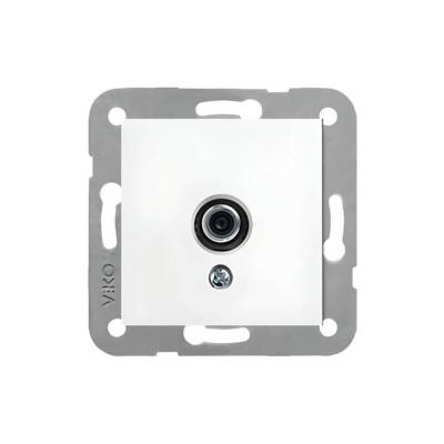 Viko Karre F Konnektörlü, 12 Adet, Çerçevesiz, Dayanıklı, Beyaz - 2