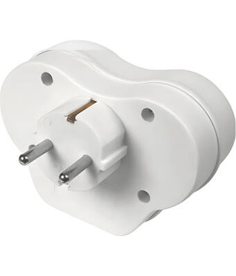 Viko Yonca Priz – İkili Topraklı, 2A USB Çıkışlı, 2li, Beyaz - 2