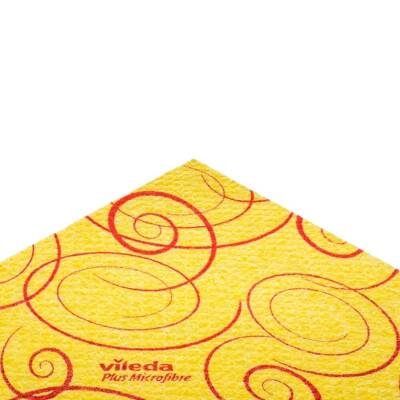 Vileda Temizlik Bezi, Sarı Renk, %30 Mikrofiberli, 5'li Paket - 2