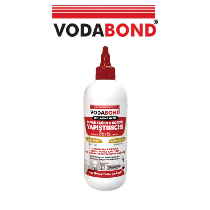 Vodabond Duvar Kağıdı ve Bordür Yapıştırıcısı, 200 gr, Solvent İçermez - 3