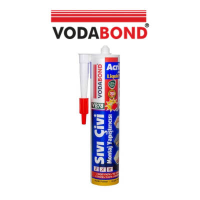 Vodabond VB78 Montaj Yapıştırıcı, 420 gr, Beyaz, Güçlü Yapışkan - 3