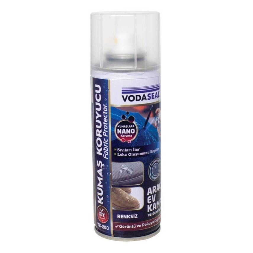 Vodaseal Kumaş Koruyucu Sprey, Su Kaydırma Özellikli, 200ml, Dayanıklı - 1