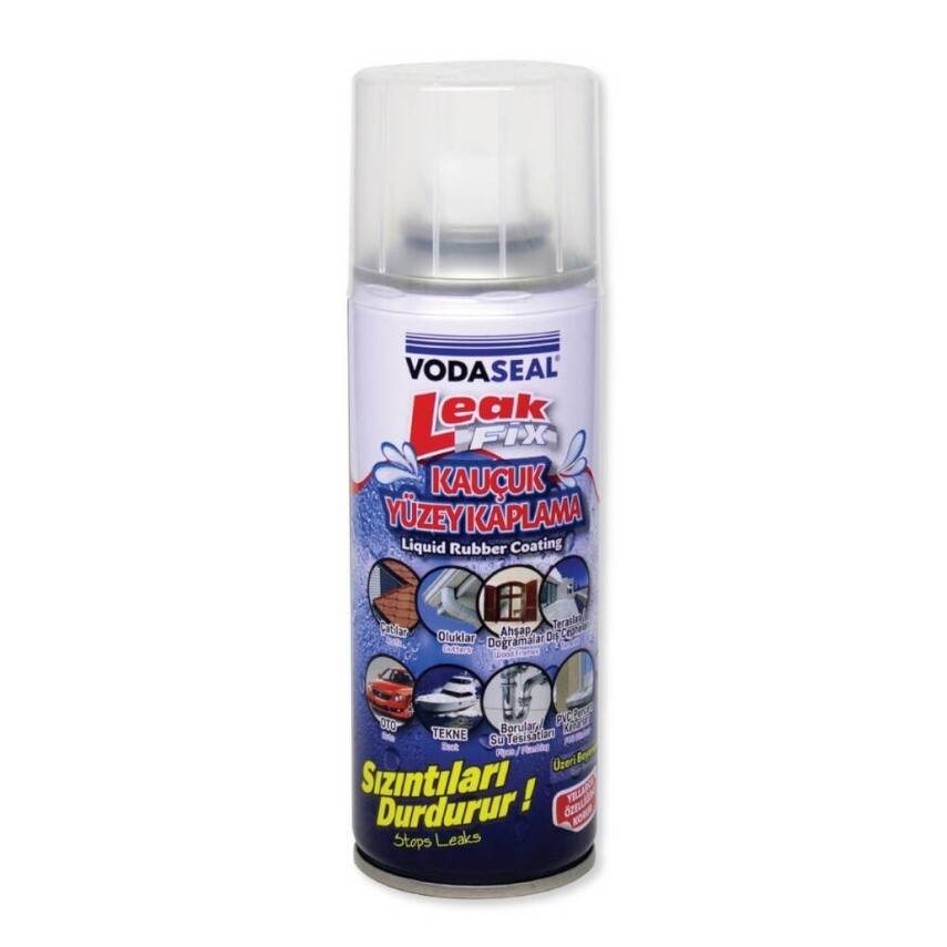 Vodaseal Leak Fix Sprey, Kauçuk Kaplama, 400 gr, Sızdırmaz, Dayanıklı - 1