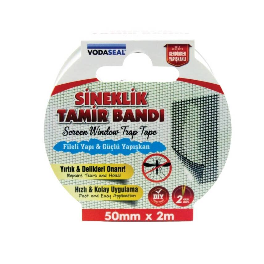 Vodaseal Sineklik Tamir Bandı, 50mm x 2m, Kendinden Yapışkanlı - 1