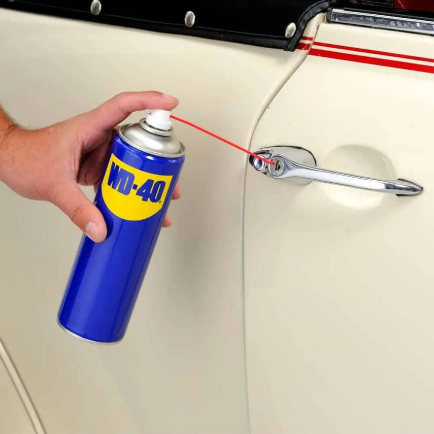 WD-40 Çok Amaçlı Yağlayıcı Sprey, 200 ml, Pas Sökücü, Gıcırtı Giderici - 5