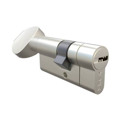 YUMA Kilit Göbeği, Mandallı Bilyalı Çelik Kapı Kilidi, 68 mm, Nikel - 2