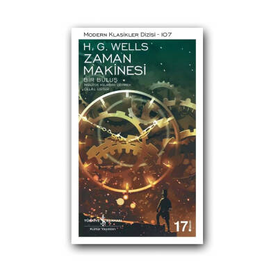 Zaman Makinesi, H.G. Wells, Modern Klasik, Bilim Kurgu, Karton Kapak - Türkiye İş Bankası Kültür Yayınları